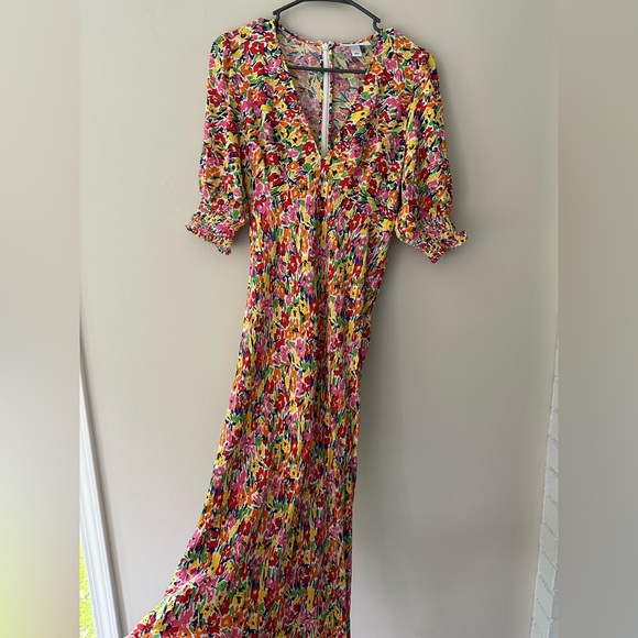 RIXO x Target - Floral MIDI Dress - Size 8 - Picture 2 of 10